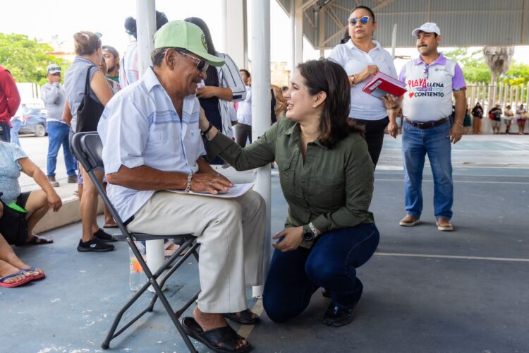 “Playa Llena, Corazón Contento”, programa con rostro humano que beneficia a las familias playenses: Estefanía Mercado