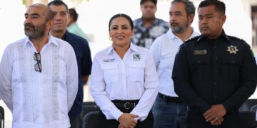 Entrega Blanca Merari diplomas de certificación policial