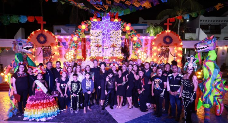 Con gran éxito dio inicio el Festival Luz y Vida “Entre Vivos y Muertos” con la mágica noche de “Xibalbá” Inframundo