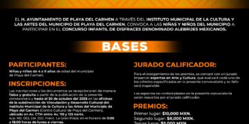 Convocan a participar en concursos con motivo del Janal Pixan 2025 en Playa del Carmen