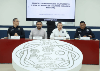 Estefanía Mercado impulsa estrategias clave para fortalecer la seguridad y la paz social en Playa del Carmen