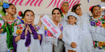 Celebra Mara Lezama tradicional Fiesta de la Cancha Maya, patrimonio vivo de la Cultura Maya