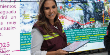 Fortalece Mara Lezama la prevención por la seguridad de la ciudadanía ante zona de baja presión que afecta al estado