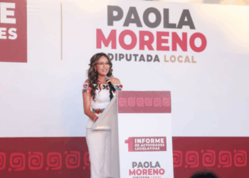 Paola Moreno Córdova rinde su primer informe legislativo con enfoque en justicia social, protección a víctimas e inclusión