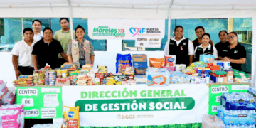 Puerto Morelos abre centros de acopio y se une al llamado de solidaridad nacional