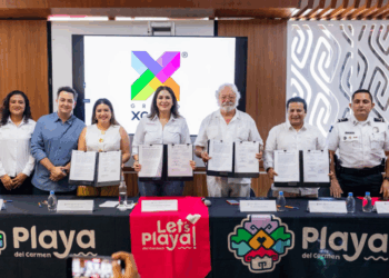Estefanía Mercado fortalece turismo social con firma de convenio con Grupo Xcaret
