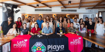 Estefanía Mercado sella alianza con creadores de contenidos para promover a Playa del Carmen