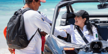 Estefanía Mercado fortalece la seguridad y prevención en zonas costeras