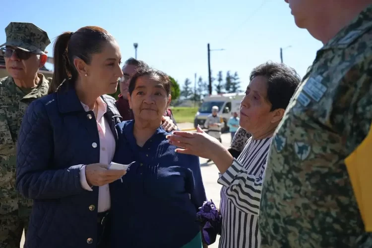 Sheinbaum supervisa apoyo en estados afectados por lluvias: "no vamos a dejar a nadie desamparado”