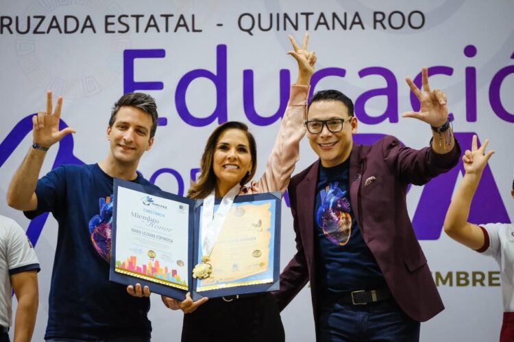 Inicia en Quintana Roo la Red Universal por la Paz América 2030 que recorrerá todo el país