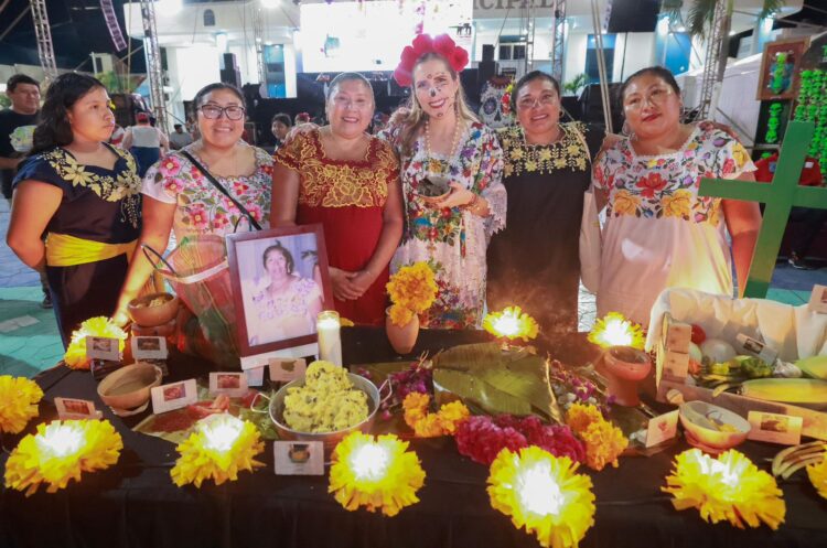 Hanal Pixán: Noche de Tradiciones llenó de cultura, identidad y orgullo a Isla Mujeres