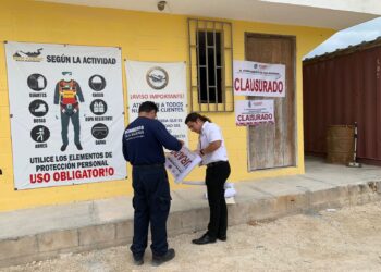 Clausuran banco de materiales por afectaciones al medio ambiente en la Zona Continental de Isla Mujeres
