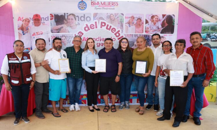 Gobierno de Isla Mujeres instala Comités Vecinales en las colonias Miraflores y Lol-Be para fortalecer la participación ciudadana