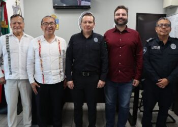 Fortalecen coordinación tecnológica y operativa entre Gobierno Municipal y autoridades federales en el C4 de Playa del Carmen