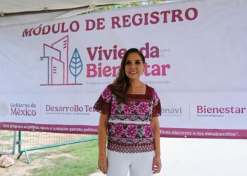 Del 10 al 15 de noviembre inicia la tercera jornada de registro del programa “Vivienda para el Bienestar”: Mara Lezama