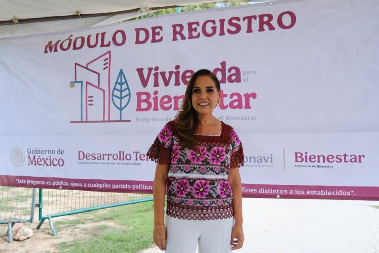 Del 10 al 15 de noviembre inicia la tercera jornada de registro del programa “Vivienda para el Bienestar”: Mara Lezama