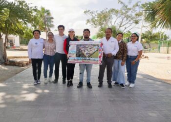 Atenea Gómez Ricalde anuncia inicio de la construcción de la tercera etapa de Plaza Ejidatarios en Ciudad Mujeres