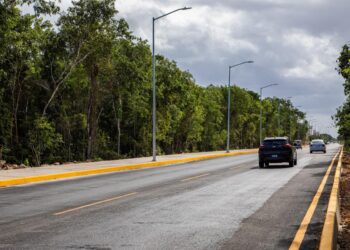 Con histórica obra, Estefanía Mercado conecta Villas del Sol con el centro de la ciudad a través de la avenida Constituyentes