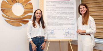 Signa Ana Paty Peralta convenio de colaboración con ONU-Hábitat