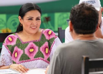 Hace Blanca Merari llamado para aprovechar campaña de vacunación contra la influenza en Puerto Morelos