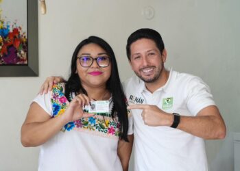 Renán Sánchez destaca el crecimiento del Partido Verde en Cozumel