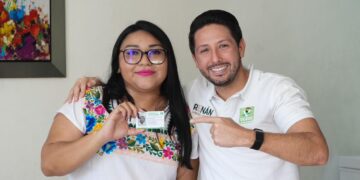 Renán Sánchez destaca el crecimiento del Partido Verde en Cozumel