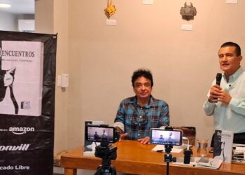 Presentan el libro “(Des) Encuentros” de la autoría de Jorge Manríquez Centeno