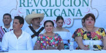 Destaca Blanca Merari Participación de Portomorelenses en conmemoración del Aniversario de la Revolución Mexicana