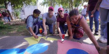 Gino Segura impulsa la rehabilitación de espacios públicos en Cancún