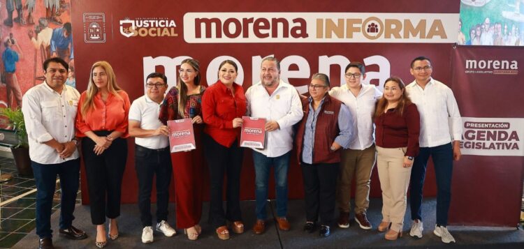 Presentan Agenda Legislativa de Morena y avances de la 4T en Quintana Roo