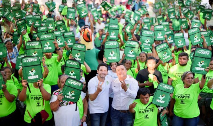 Renán Sánchez entrega Kits Verdes en José María Morelos y reafirma la fuerza del PVE en Quintana Roo