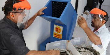 INE Quintana Roo informa: Transparencia en la destrucción de más de 27 mil formatos de credenciales