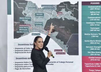 Claudia Sheinbaum recorre hoy el Tren Interoceánico de Tonalá a Ixtepec