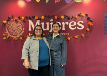 Estefanía Mercado se reúne con la Secretaria Federal de Mujeres para fortalecer programas de apoyo