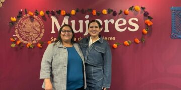 Estefanía Mercado se reúne con la Secretaria Federal de Mujeres para fortalecer programas de apoyo