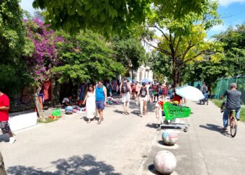Denuncian llegada de tianguistas a la Quinta Avenida
