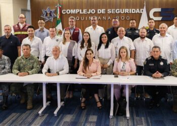 Instala Mara Lezama el Comité Estatal de Seguridad en Quintana Roo rumbo al mundial de fútbol 2026