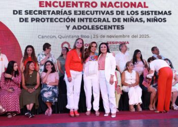 Ratifica Blanca Merari su compromiso con la defensa de niñas, niños y adolescentes de Puerto Morelos