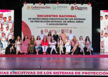 Mara Lezama firma el Pacto Nacional para Poner Fin a Toda Forma de Violencia contra la Niñez