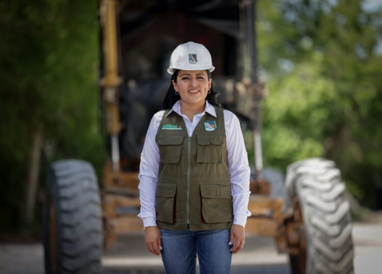 El programa de obras 2025 de Puerto Morelos, con 73% de avance: Blanca Merari