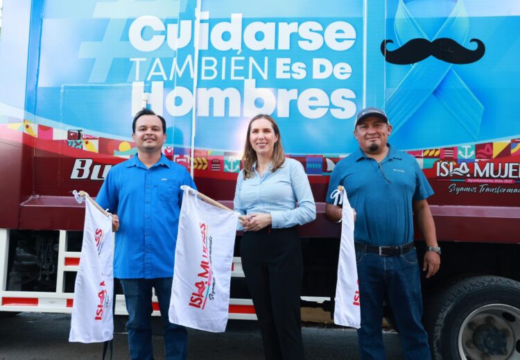 Gobierno de Isla Mujeres se suma a la prevención del cáncer de próstata con la campaña Cuidarse También es de Hombres