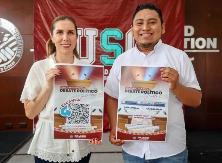 Gobierno de Isla Mujeres lanza convocatoria para el Concurso Debate Político Juvenil 2025