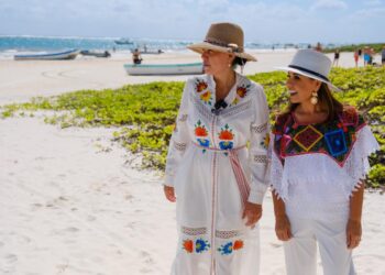 Acceso libre y gratuito a playas públicas de Tulum; las playas son un derecho y no un privilegio: Mara Lezama