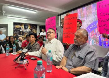 Protesta CTM contra la Fiscalía General del Estado; denuncian desacato