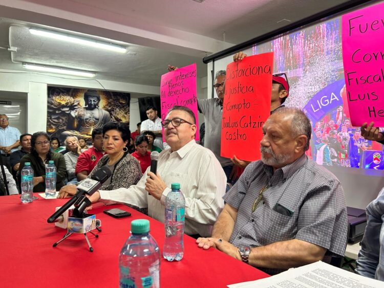 Protesta CTM contra la Fiscalía General del Estado; denuncian desacato