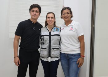 Atenea Gómez Ricalde supervisa avance del nuevo Centro de Control y Prevención contra la Diabetes en Isla Mujeres