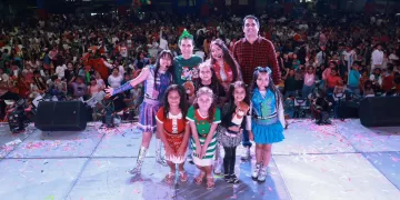 Atenea Gómez Ricalde celebra con éxito rotundo el Festival Navideño de Isla Mujeres