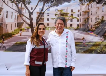 Supervisan Mara Lezama y Rodrigo Chávez, de CONAVI, inicio de más de mil Viviendas para el Bienestar en Cancún