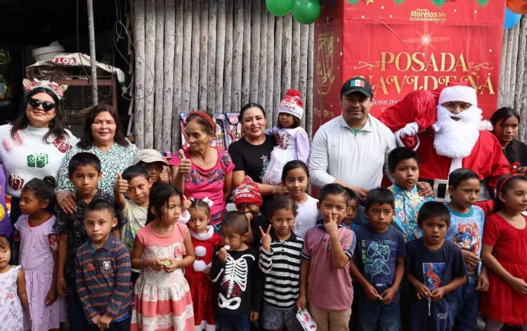 Blanca Merari Fortalece la Unión Familiar en Festivales Navideños de Coquitos y Zona Agrícola