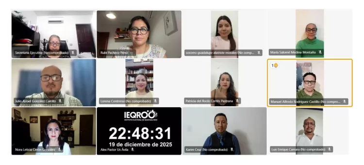 IEQROO ajusta su presupuesto PBR y PAA en apego a decreto del Congreso del Estado